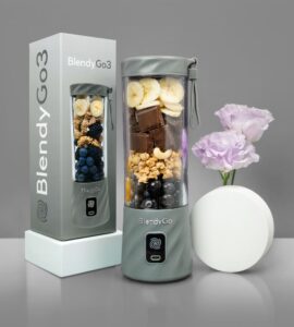 Blender bezprzewodowy blendygo 3 przenośny szary